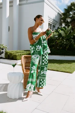 Sets|SABO Alani Top-Lemoni Green