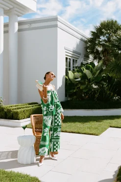 Sets|SABO Alani Top-Lemoni Green