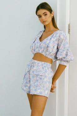 Sets|SABO Alita Shorts-Lavender