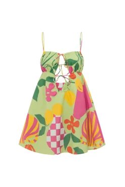 Dresses|SABO Allie Babydoll Dress-Vaso Verde