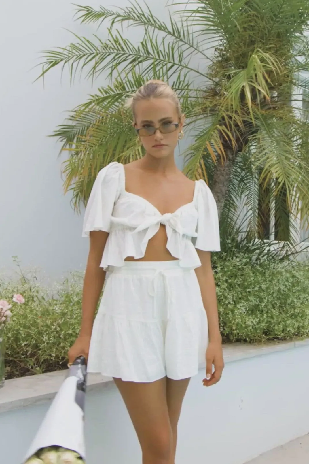 Sets|SABO Allura Shorts-White