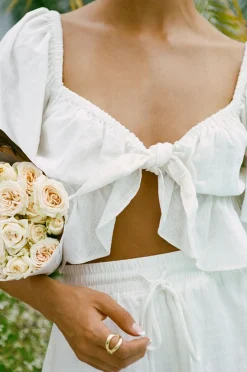 Sets|SABO Allura Top-White