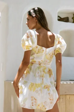 Dresses|SABO Aquaria Dress-Lemon Bouquet