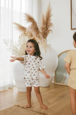 Bottoms|SABO Archer Mini Bike Shorts-Rose