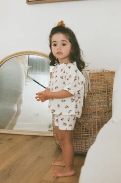 Bottoms|SABO Archer Mini Bike Shorts-Rose