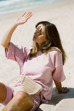 Sets|SABO Archer Tee-Grainy Pink