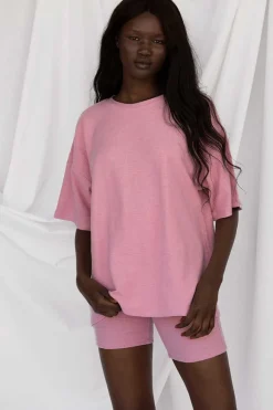 Sets|SABO Archer Tee-Grainy Pink