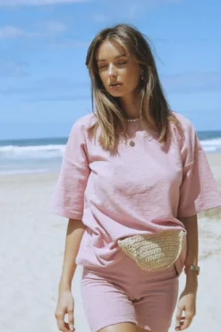 Sets|SABO Archer Tee-Grainy Pink