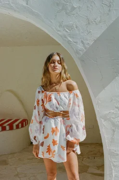 Dresses|SABO Avie Off Shoulder Dress-Autumn