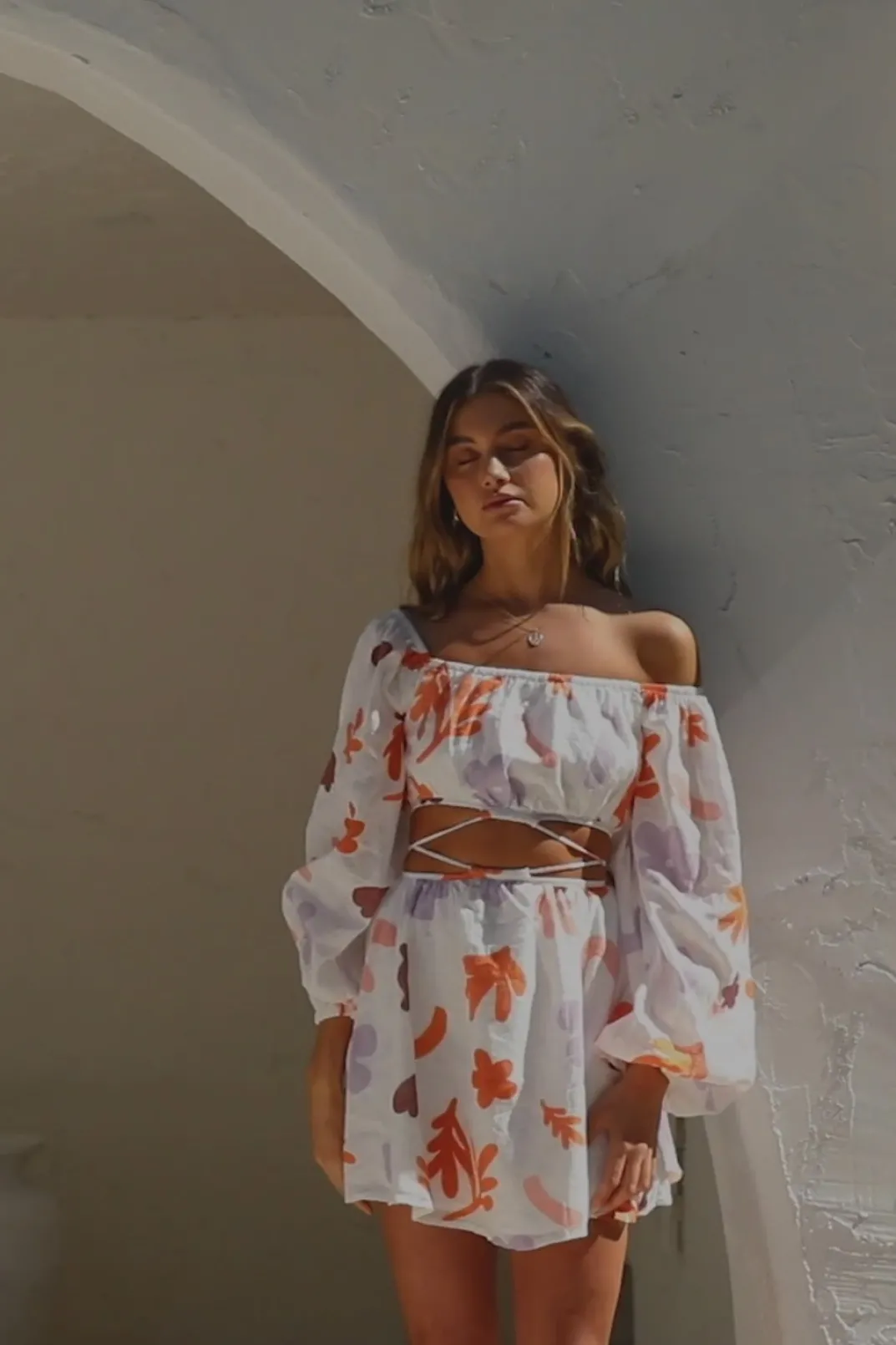 Dresses|SABO Avie Off Shoulder Dress-Autumn