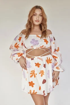 Dresses|SABO Avie Off Shoulder Dress-Autumn