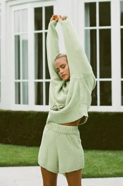 Sets|SABO Ayva Knit Shorts