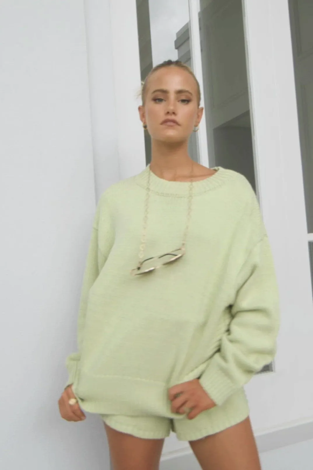 Sets|SABO Ayva Knit Shorts