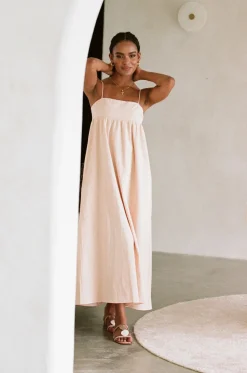 Dresses|SABO Azaria Dress-Tan