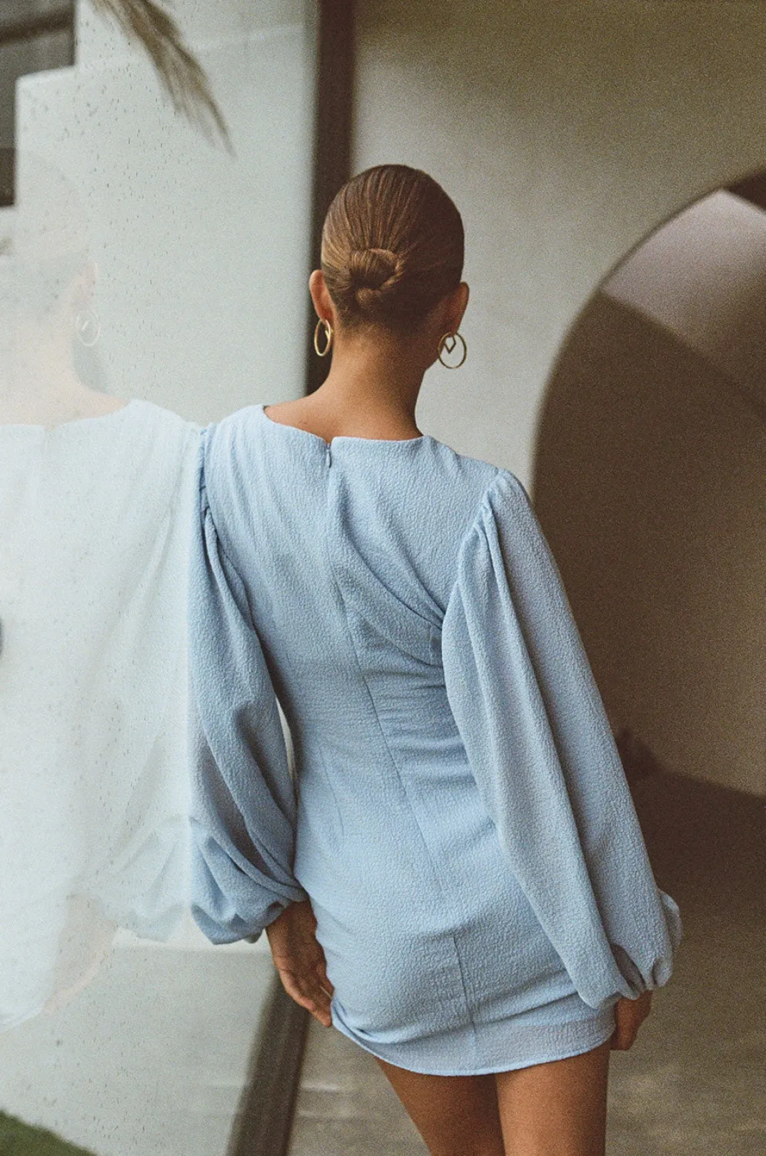 Dresses|SABO Azure Keyhole Dress