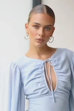 Dresses|SABO Azure Keyhole Dress