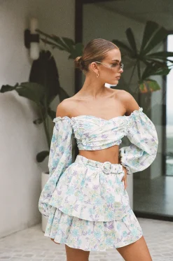 Sets|SABO Backless Zoe Top-Floral