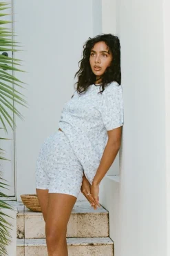 Sets|SABO Barros Bike Shorts-Floral