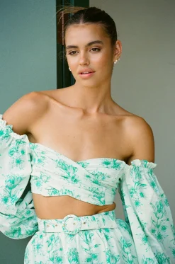 Sets|SABO Belted Zoe Skirt-Tulip Floral