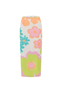 Sets|SABO Bretta Midi Skirt-Bubblegum