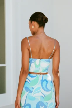 Sets|SABO Celyna Corset Top-Swirl