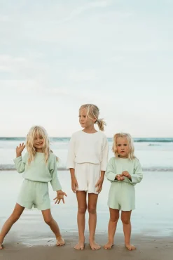 Mini|SABO Charli Mini Knit Playsuit-Mint