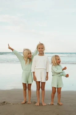 Mini|SABO Charli Mini Knit Playsuit-Mint