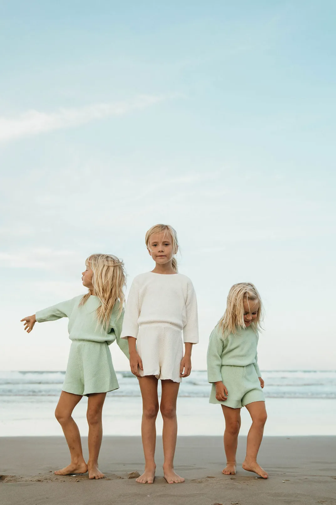 Mini|SABO Charli Mini Knit Playsuit-Mint