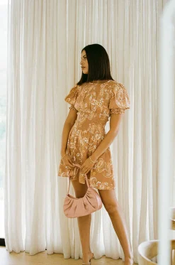 Dresses|SABO Charlize Shirred Dress-Paisley