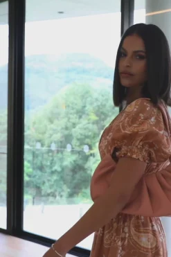 Dresses|SABO Charlize Shirred Dress-Paisley