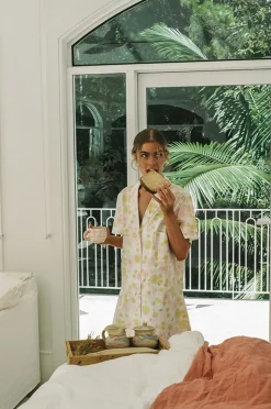 Dresses|SABO Cosy Shirt Dress-Floral