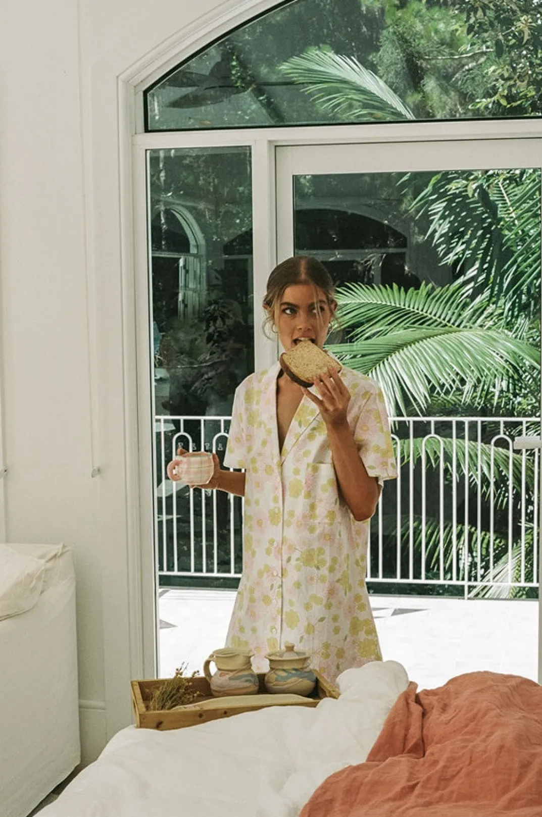 Dresses|SABO Cosy Shirt Dress-Floral