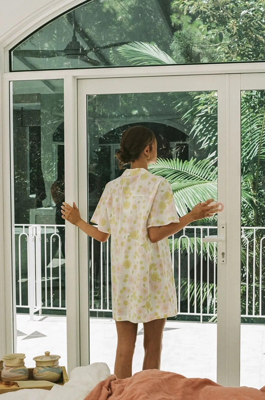 Dresses|SABO Cosy Shirt Dress-Floral