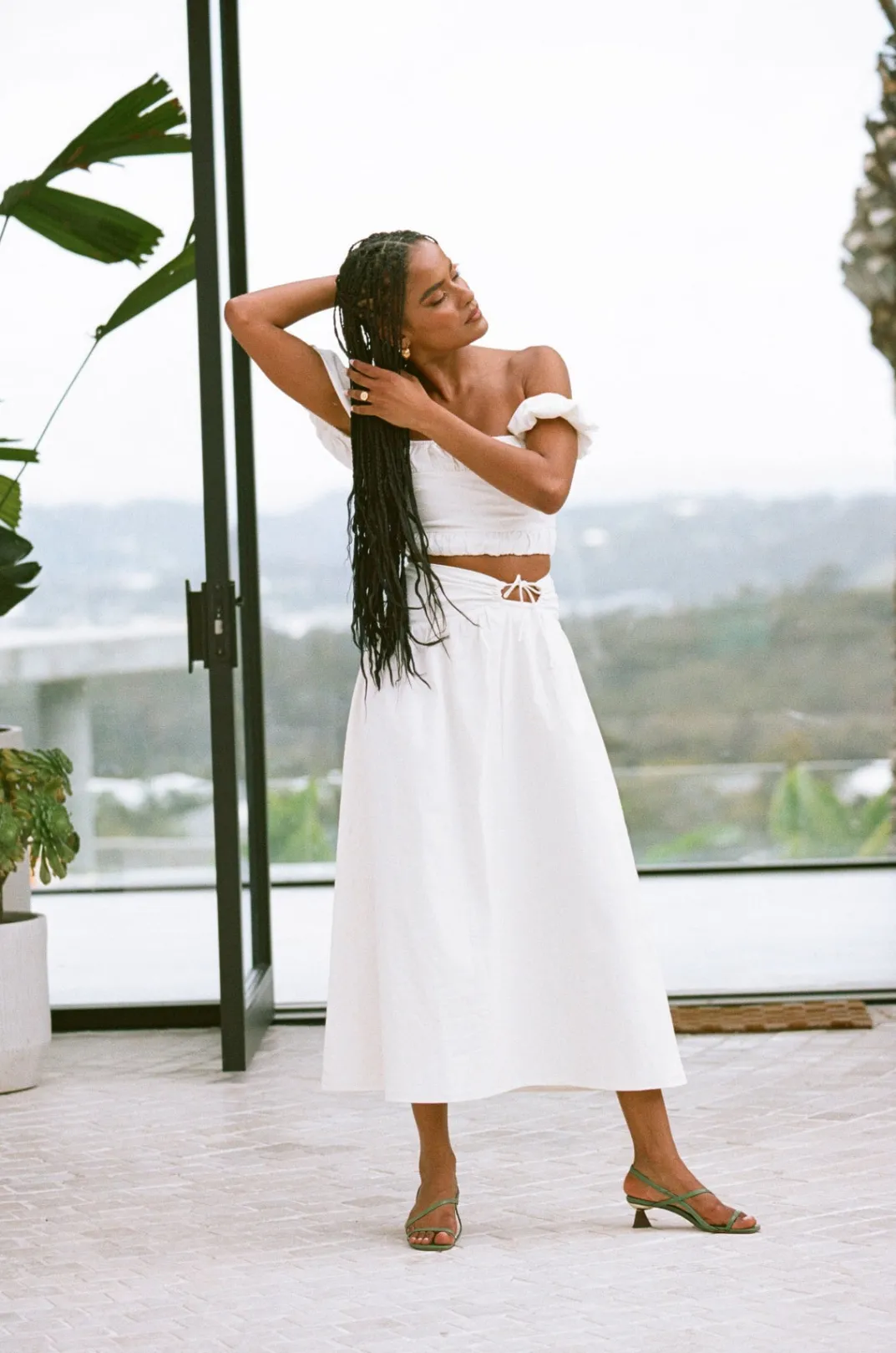 Sets|SABO Dahana Midi Skirt