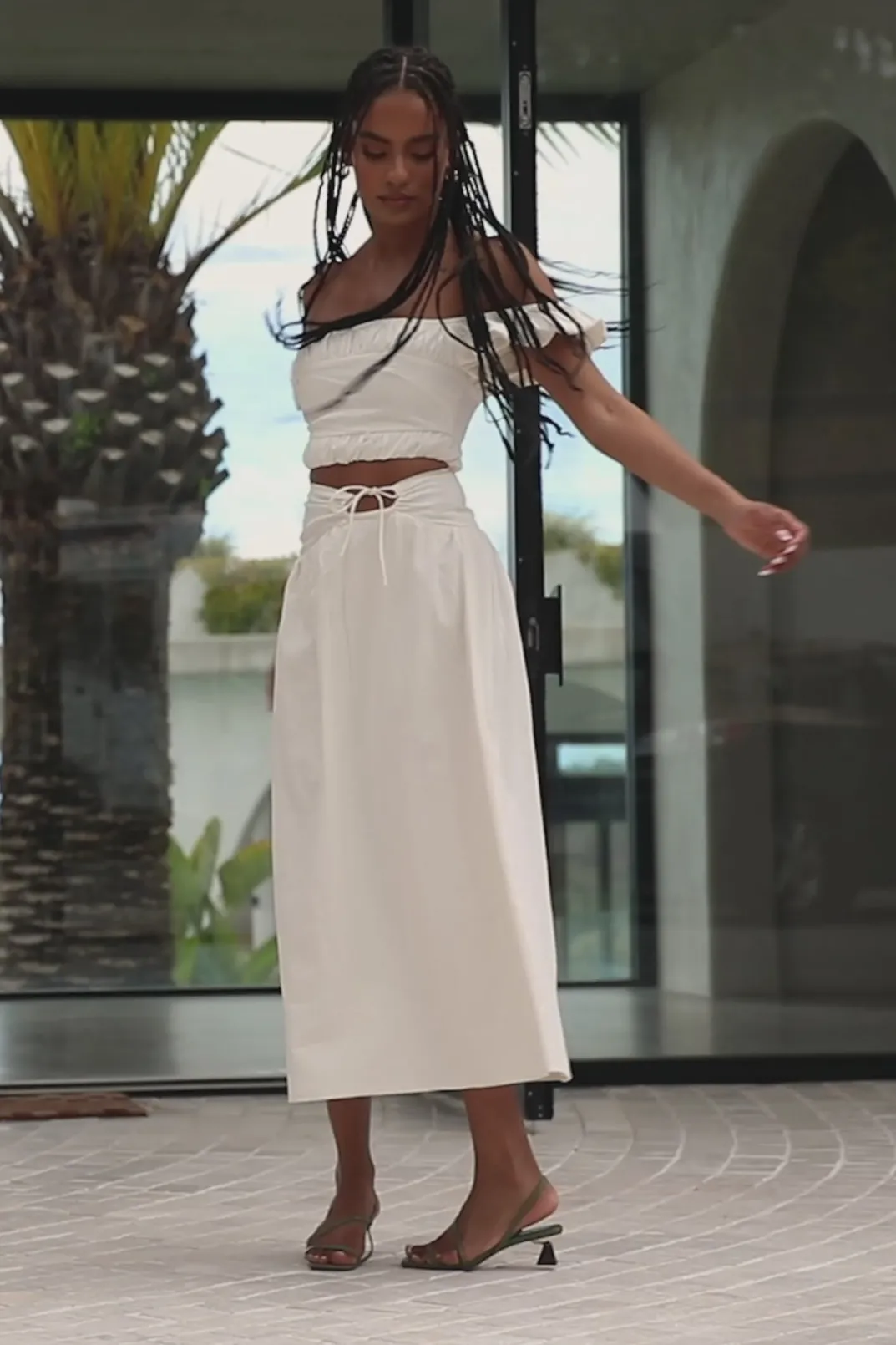 Sets|SABO Dahana Midi Skirt