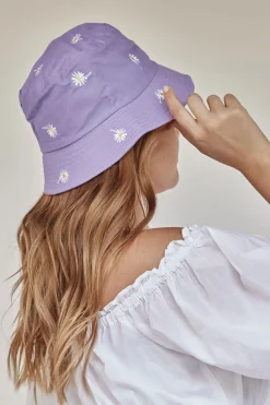 Hats|SABO Daisy Hat-Lilac