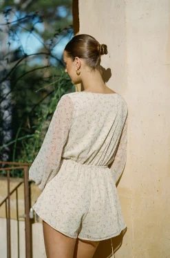 Playsuits|SABO Dharma Playsuit-Hibiscus