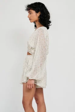 Playsuits|SABO Dharma Playsuit-Hibiscus