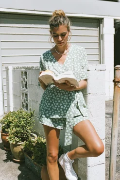 Sets|SABO Dynasty Shorts-Floral