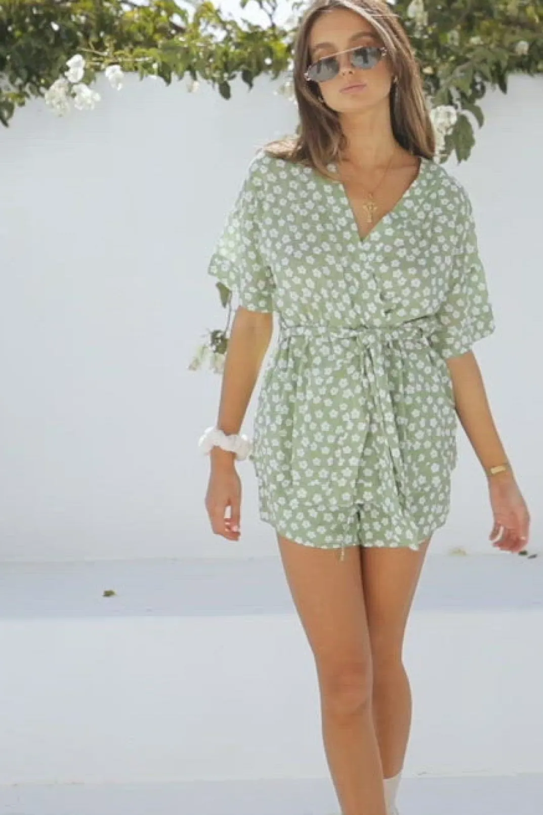 Sets|SABO Dynasty Shorts-Floral