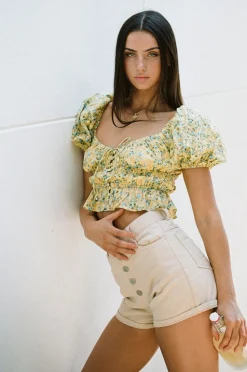 Tops|SABO Elkie Top-Buttercup