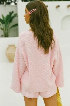 Sets|SABO Ellis Cardi-Pink