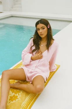 Sets|SABO Ellis Cardi-Pink