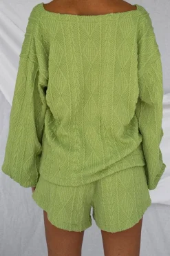 Sets|SABO Ellis Shorts-Green Cable