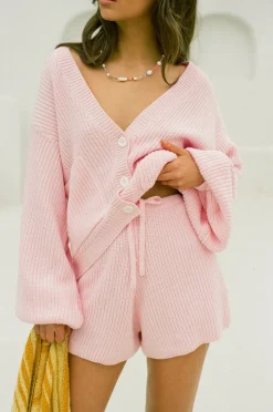 Sets|SABO Ellis Shorts-Pink