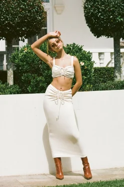 Sets|SABO Embreigh Draw Skirt