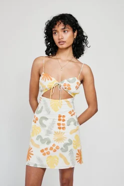 Dresses|SABO Emelie Dress-Desert Leaf