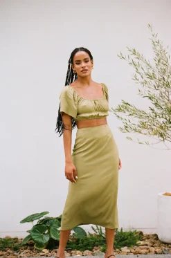 Sets|SABO Fiore Midi Skirt