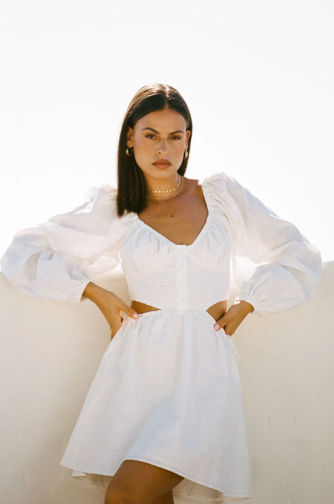 Dresses|SABO Harvie Shirred Dress