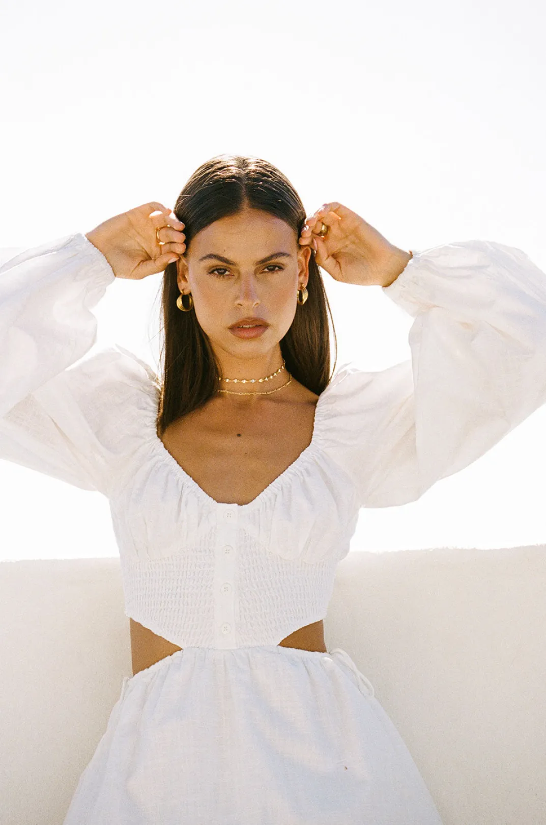 Dresses|SABO Harvie Shirred Dress